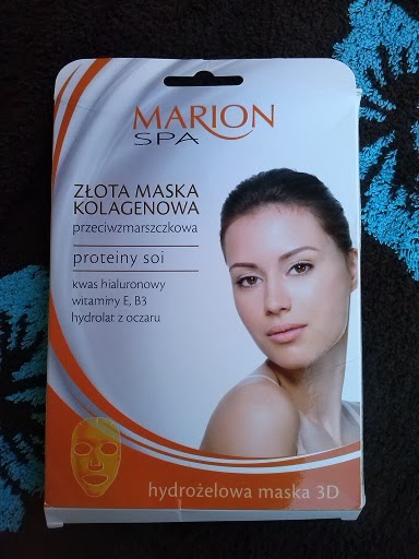 Złota maska kolagenowa Marion Spa