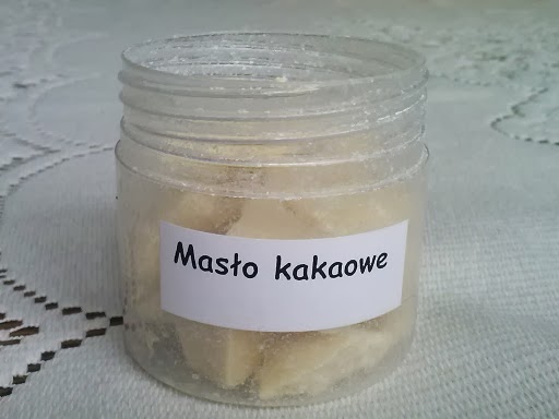 Masło kakaowe – składnik domowych kosmetyków