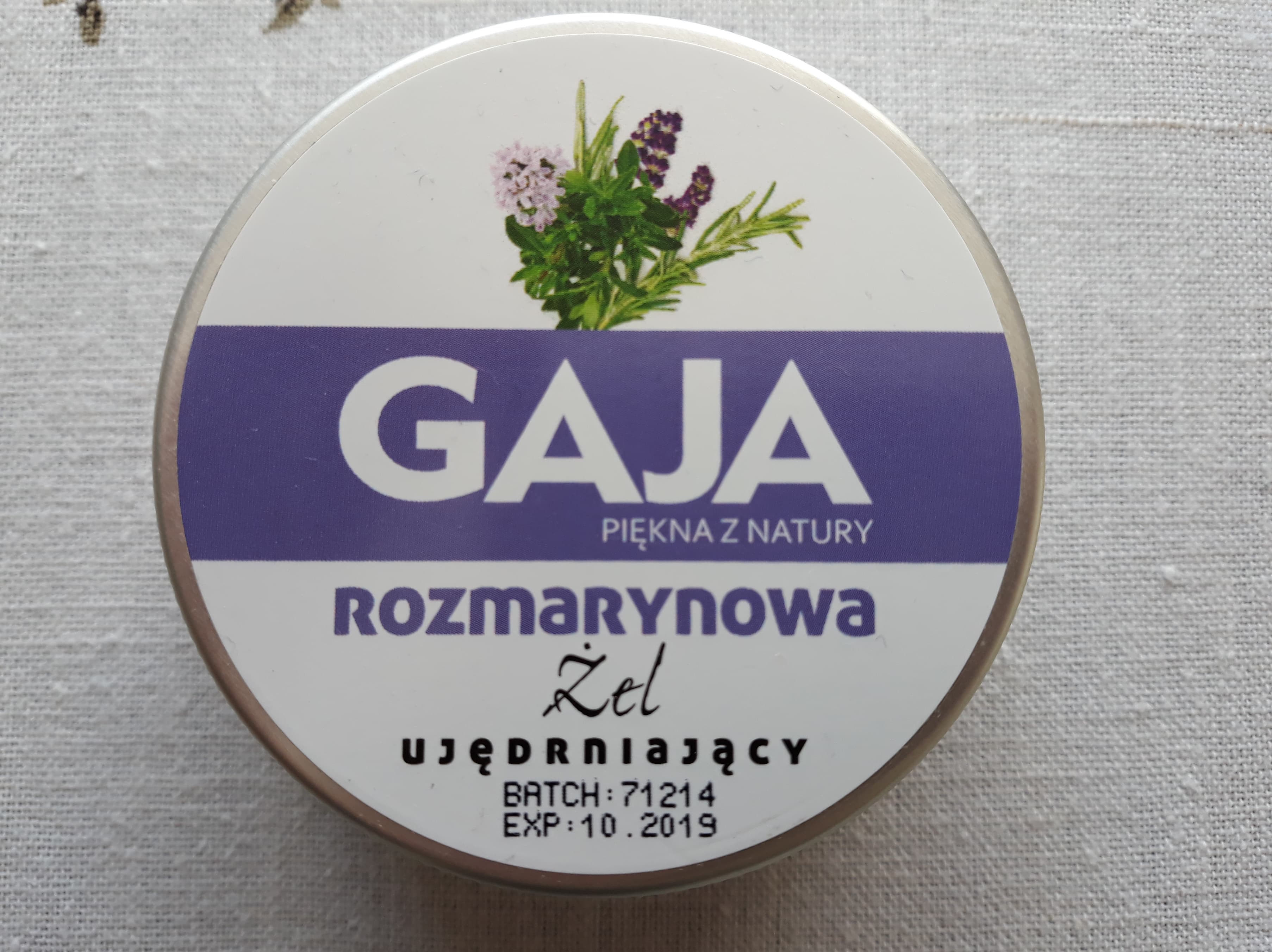 kosmetyki naturalne - kremy Gaja - kolagen, aloes, algi