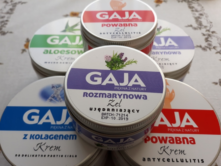 kosmetyki naturalne - kremy Gaja1