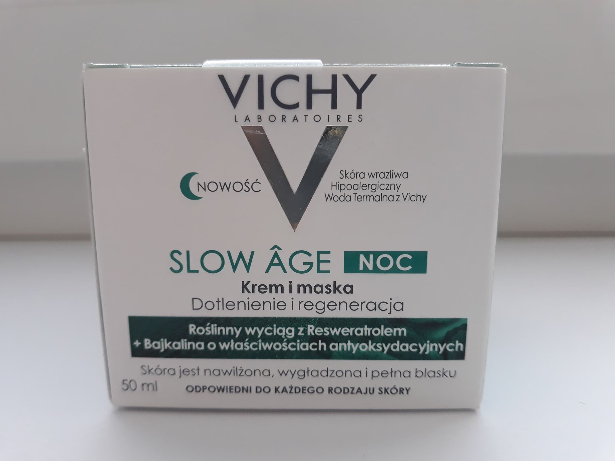 krem Vichy Slow Age Nuit ANTI-POLLUTION