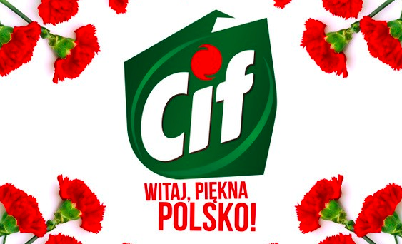 Akcja Cif. Witaj, piękna Polsko! Każdego dnia dbamy o siebie, wnętrza mieszkań, nasze ogrody – teraz czas zadbać o okolice.