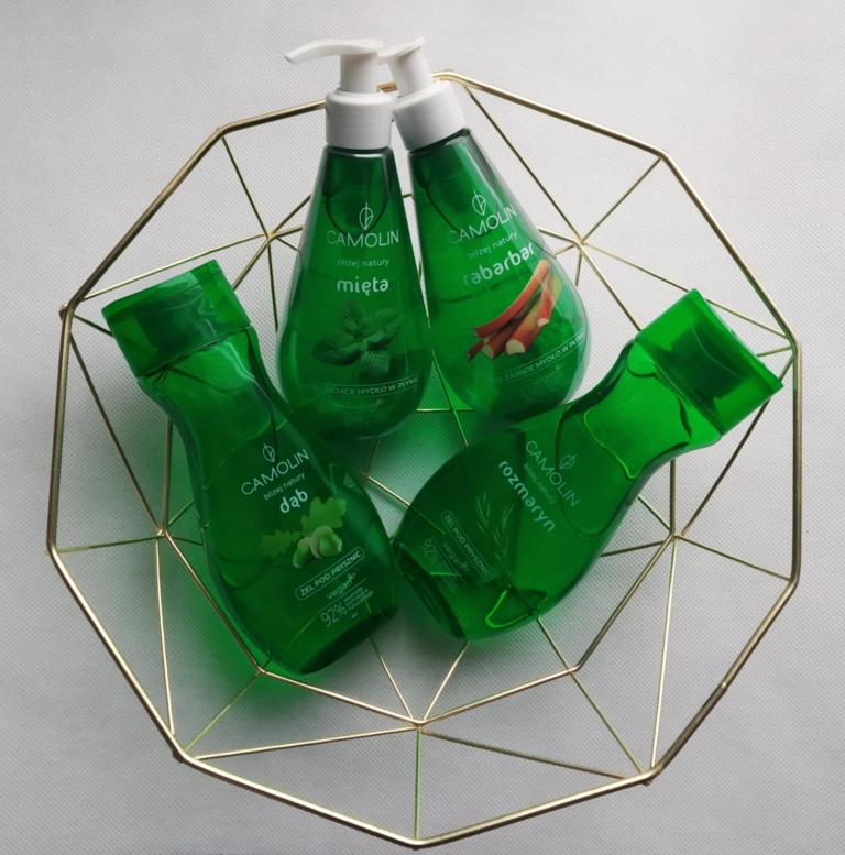 produkty Camolin - kosmetyki wegańskie
