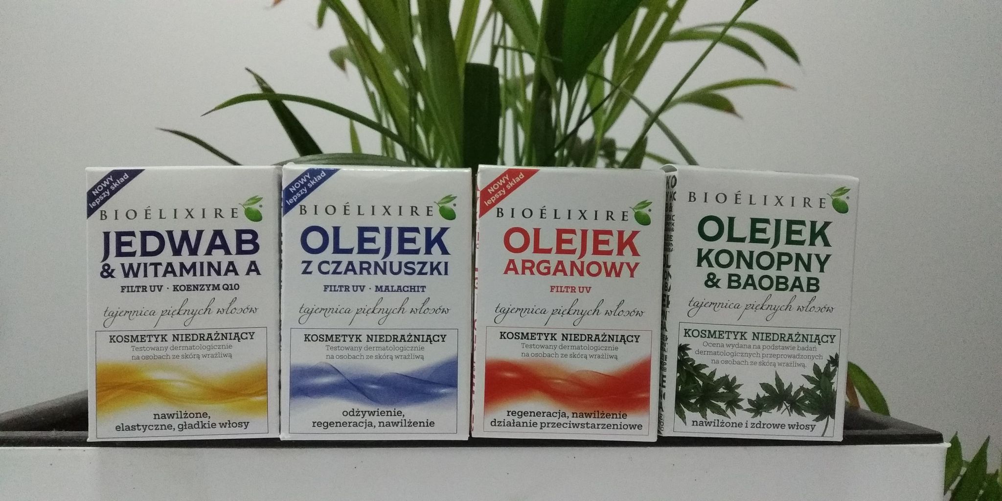 olejki silikonowe Bioelixire