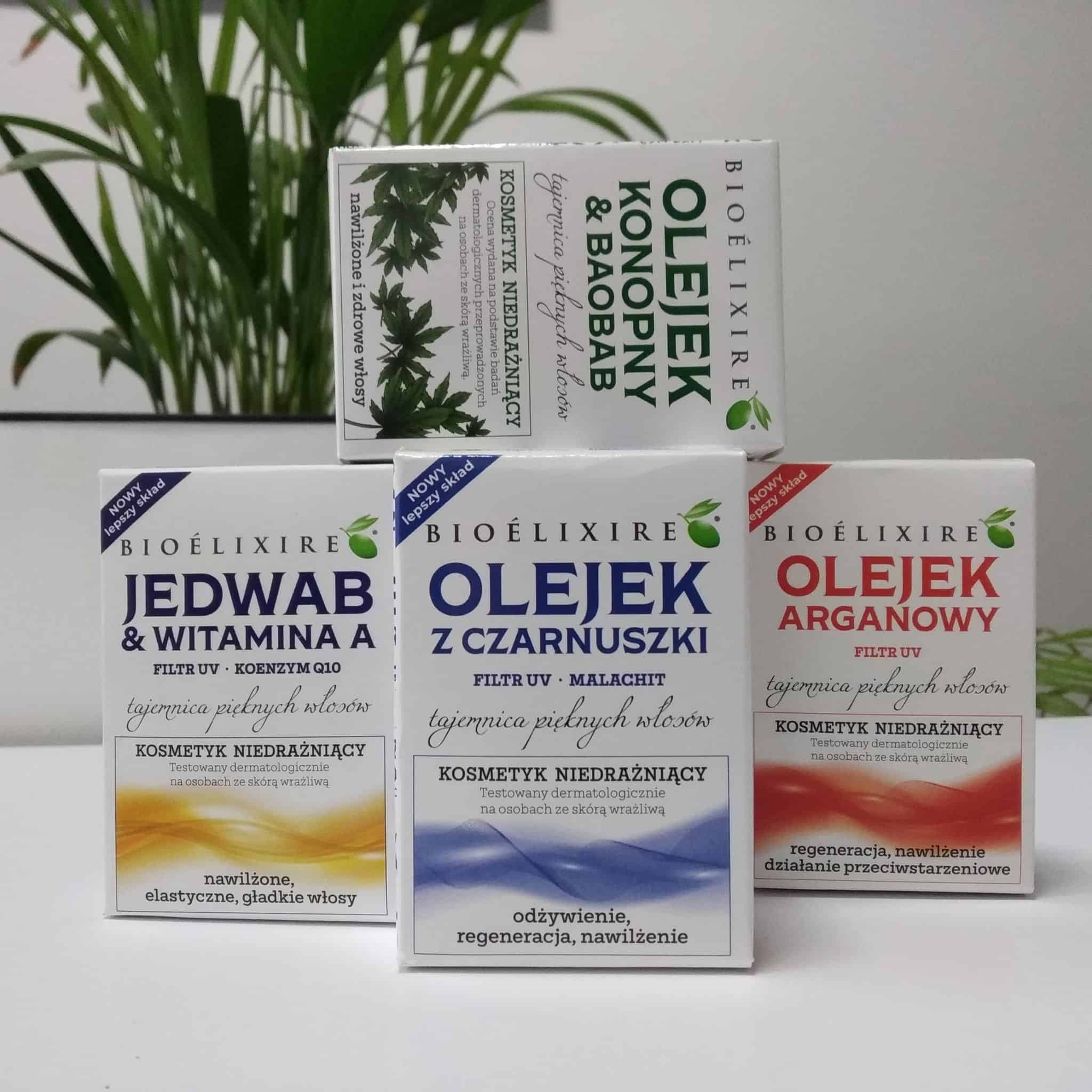 olejki silikonowe Bioelixire